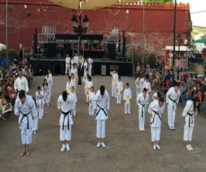 Nuestros karatecas entre fiestas y competiciones