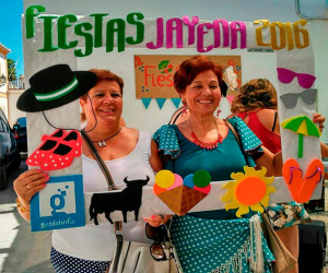 Jayena en plena feria