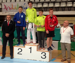 Campeón de Andalucía de Karate y Kumite cadete junior sub21 de nuevo para Alhama 