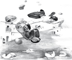 Anécdotas de Santeña:  Los ‘güevos de dor Manuel’