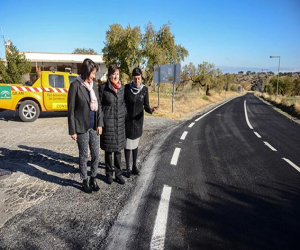 La reforma de la A-338 mejora el tránsito y la seguridad vial entre Granada y Alhama