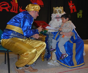 El Cartero Real llegó al CEIP Cervantes de Alhama