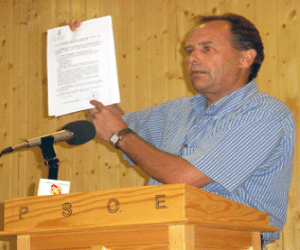 Explicación pública del PSOE-A de Alhama sobre temas urbanísticos