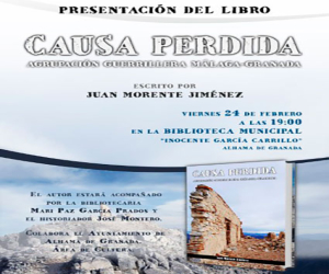 Este viernes se presenta el libro ‘Causa perdida’