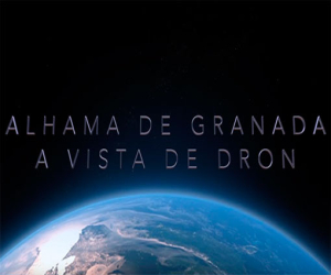 Alhama a vista de pájaro (o de dron)