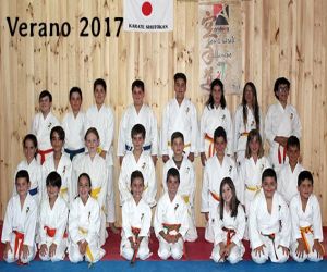 Campeonato de karate interclub para cierre del curso