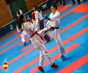 Alicia Correa queda cuarta en la clasificación general en la Liga Nacional de Karate