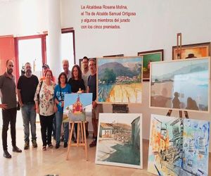 I Encuentro de pintura al aire libre “Color-y-raya”, de Zafarraya 