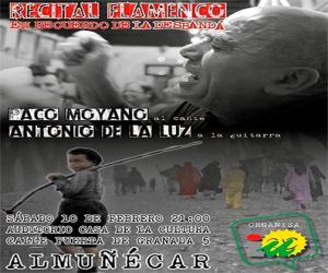 Paco Moyano actuará el sábado 10 de febrero en la Casa de la Cultura de Almuñécar