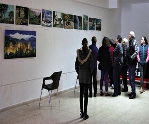 Primera exposición de pintura en Fornes
