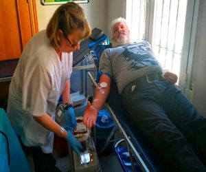 Fornes acude, una vez más, a la llamada de la donación de sangre