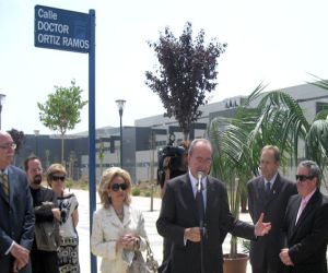 Días de menciones a Alhama homenajeando al doctor Ortiz Ramos, en Málaga