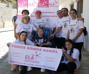 Jayena y Fornes solidarios en Lentegí con Daniel Aneas Medina un niño que sufre Adrenoleucodistrofia