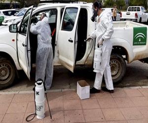 La Junta incorpora efectivos del Infoca a los trabajos de desinfección por el coronavirus