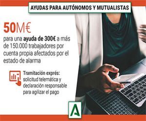 Empleo comienza a pagar a partir de hoy las ayudas de 300 euros a autónomos y mutualistas