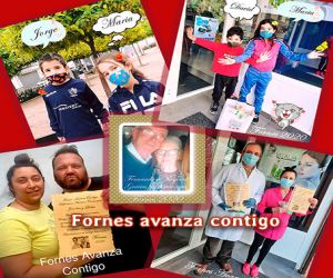 Fornes avanza contigo, un agradecimiento generalizado a todos los forneños