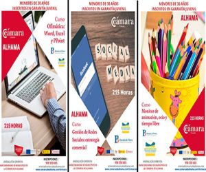 Nuevos cursos de formación a través de la Mancomunidad de Municipios de Alhama