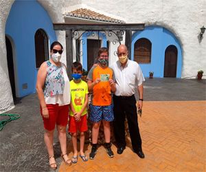 La familia Álvarez Cubo disfrutó de su escapada rural en “El Ventorro”
