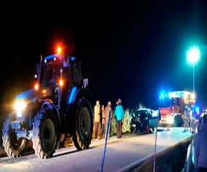 Lamentable accidente con una víctima mortal en Ventas de Zafarraya