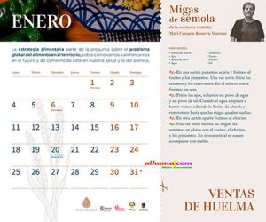 Enero, migas de sémola, desde Ventas de Huelma