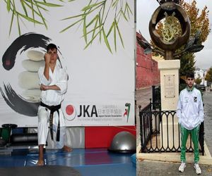 Óscar Correa al Campeonato de España de Karate