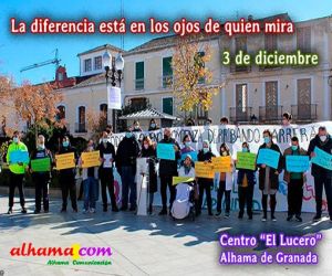 El centro “El Lucero”, de la comarca de Alhama, celebró el 3 de diciembre; Día de la Discapacidad