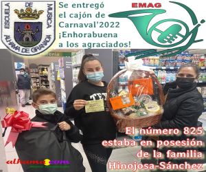 La EMAG hace entrega del Cajón de Carnaval