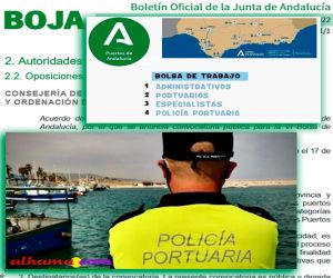Convocatoria VI bolsa de trabajo 2022-2024 de la agencia pública de puertos de Andalucía (APPA)