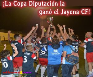 El Jayena CF ganó la Copa Diputación en la final que le enfrentó a la UD Alhameña
