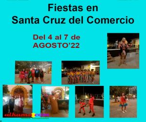 Fiestas en Santa Cruz del Comercio del 4 al 7 de agosto de 2022