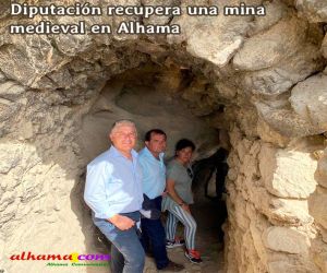 Diputación recupera una mina medieval en Alhama