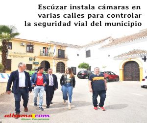 Escúzar instala cámaras en varias calles para controlar la seguridad vial del municipio