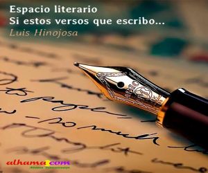 Si estos versos que escribo