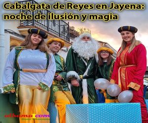 Cabalgata de Reyes en Jayena: noche de ilusión y magia