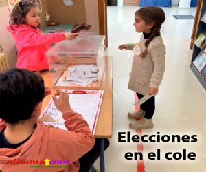 Y los peques fueron a votar
