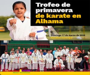 Mas de 300 karatekas de la provincia se dieron cita en Alhama para el Trofeo de Primavera