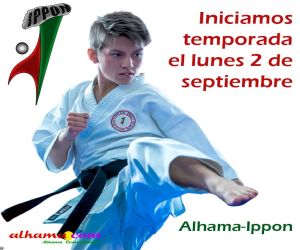 Alhama-Ippon comienza la nueva temporada el lunes 2 de septiembre