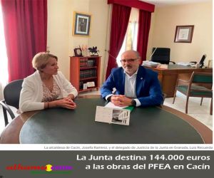 La Junta destina 144.000 euros a las obras del PFEA en Cacín