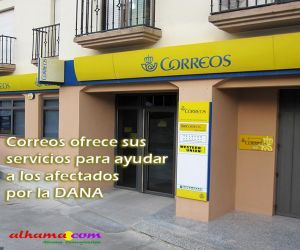 Correos ofrece sus servicios para ayudar a los afectados por la DANA
