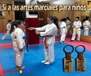 Sí a las artes marciales para niños