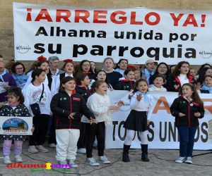 «Estamos aquí porque la Parroquia, es nuestra seña de identidad y no la vamos a dejar perder»