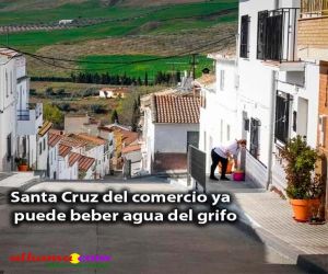 Santa Cruz del comercio ya puede beber agua del grifo
