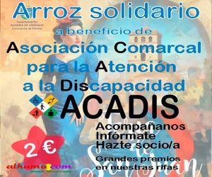 Arroz Solidario a beneficio de la Asociación ACADIS