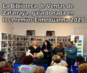 La Biblioteca de Ventas de Zafarraya, galardonada en los Premios Enheduanna 2025