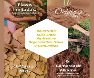 Un seminario en Alhama abordará la agricultura regenerativa como respuesta a los retos del campo
