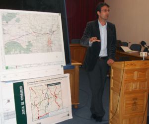 Se presentó el proyecto de carretera Alhama - Llano de Dona