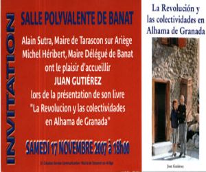 Presentado en Francia el libro de Juan Gutiérrez Arenas