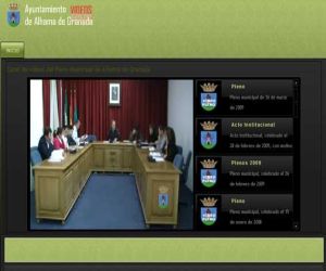 Los plenos municipales disponibles en la web