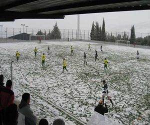 Pese a la nieve no se patinó en el resultado