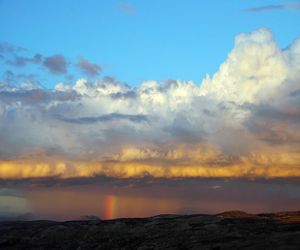 Puesta de sol convectiva fotografiada desde Alhama